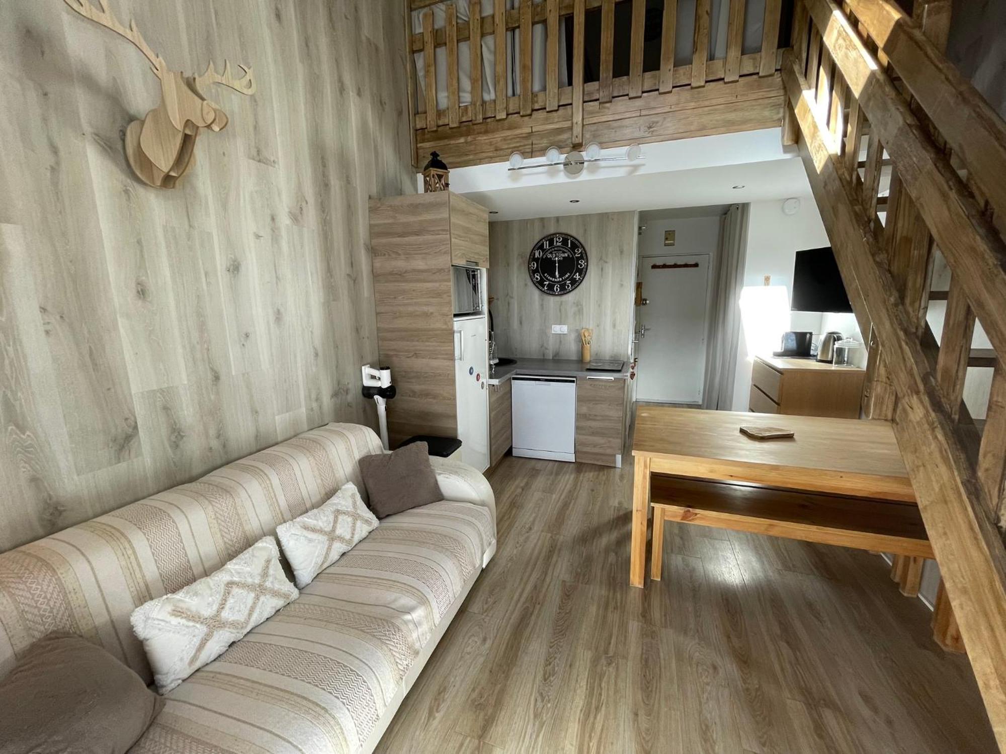 Risoul 1850 Beau Duplex Pour 6 Pers En Plein Centre De La Station Apartment Luaran gambar